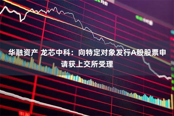华融资产 龙芯中科：向特定对象发行A股股票申请获上交所受理